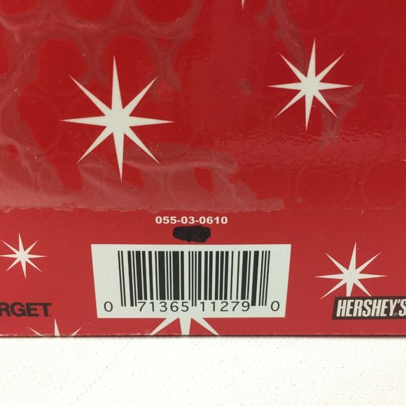 Target Hershey's Holiday Glass Dish Collection Set of 3 Bowls Clear Red With Box - Picture 10 of 10